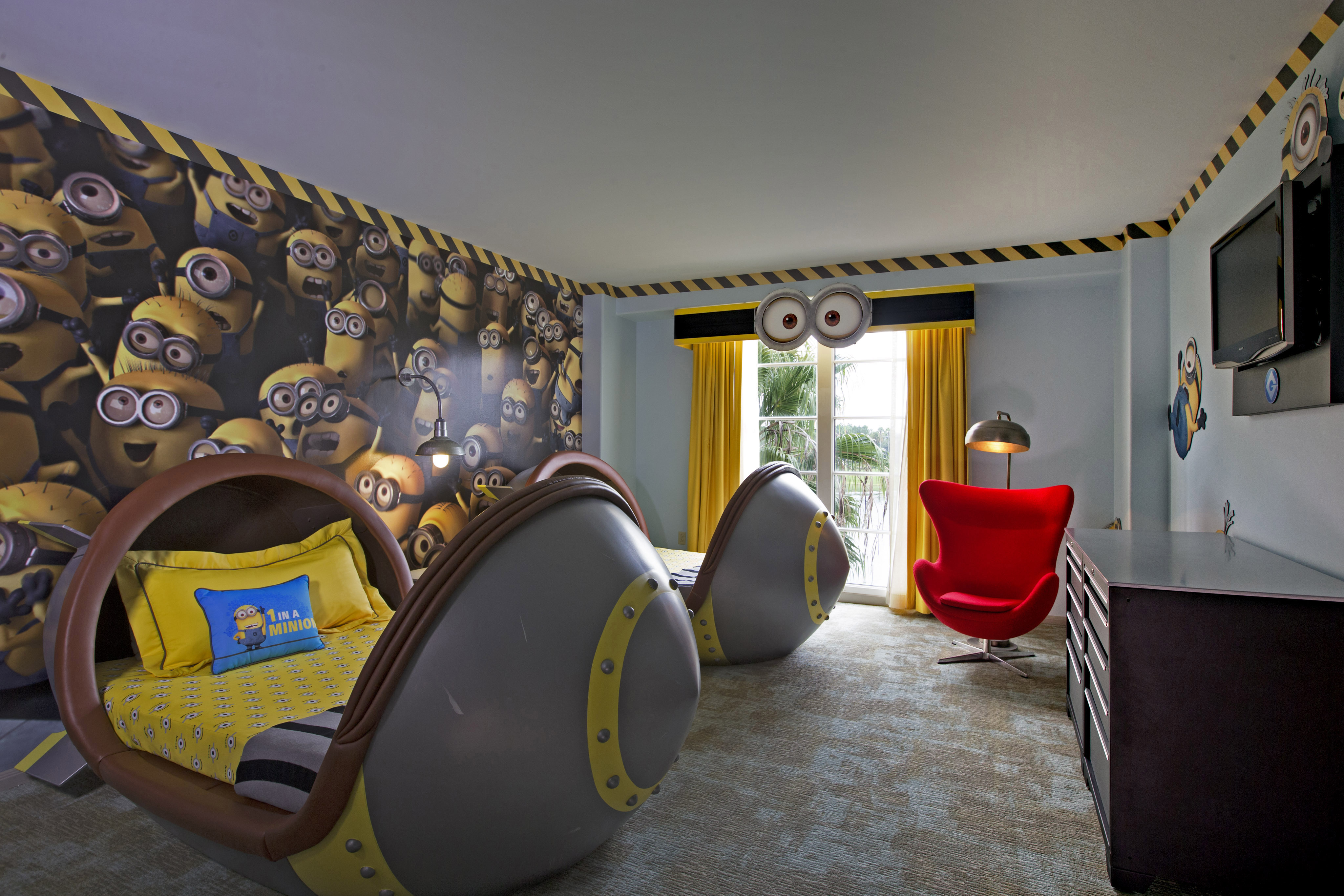 Timelapse Captures New Despicable MeInspired Kids' Suites at Loews